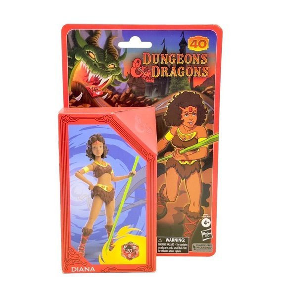 Dungeons & Dragons Diana the Acrobat Cartoon Classics 6” Action Figure NEW! - Picture 2 of 14